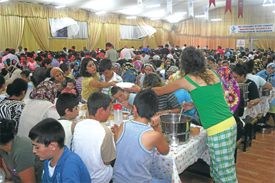 'Çadır restoran'da unutulmuş lezzetler