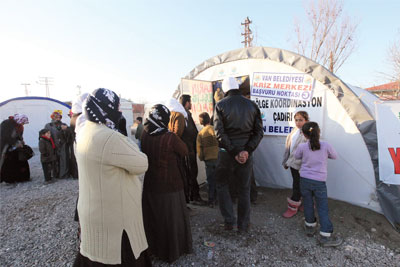 Depremzede belediyeye kesinti