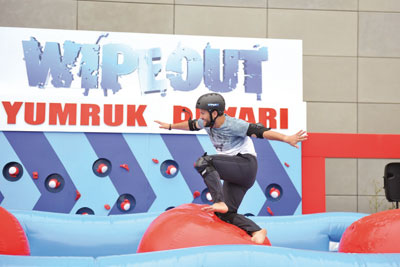 Wipeout parkuru ilk kez Türkiye'de