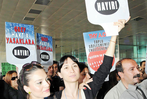 THY'den atılanlar ilk işe iadeyi kazandı