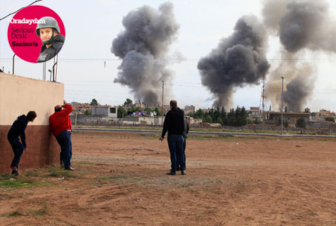 Ceylanpınar güne bombardımanla başladı