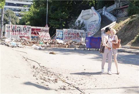 Gezi Parkı 'direnişi'nin barikatları