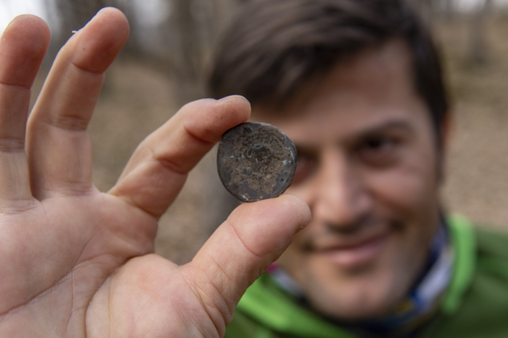 Define avına çıktım, Bizans sikkesi buldum!